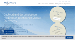 Desktop Screenshot of mtd-austria.at