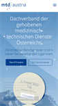 Mobile Screenshot of mtd-austria.at